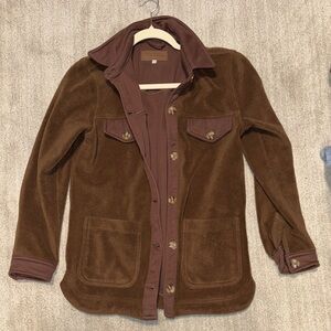 Blank NYC Brown Teddy Jacket